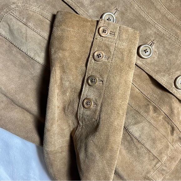 Alfani Suede Women's Jacket NWT tan size 1X - Picture 7 of 8